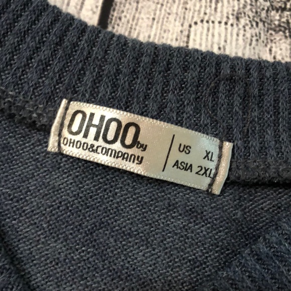 Ohoo sweater vest - grey XL - Picture 2 of 3